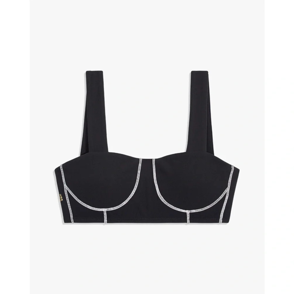 WEWOREWHAT Seamed Corset Crop Top​ - Picture 2 of 14